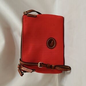 Dooney & Bourke Nylon Leather  Crossbody Bag